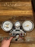 1985 Yamaha Maxim XJ700X Gauges. Fixed Price $200.00.