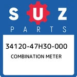 34120-47H30-000 Suzuki Combination Meter 3412047H30000, New Genuine Oem Part. Fixed Price $1167.76.