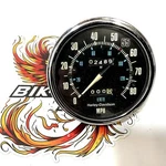 Genuine Harley Vintage Stewart Warner 540AX Speedometer W/face 829583 67004-68. Fixed Price $450.00.