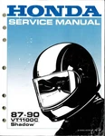 Honda Service Manual VTC1100C Shadow 1987-990. Fixed Price $75.00.