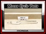 Vtg Nos Honda MT125 MR175 XL175 Chrome Speedometer Cable Clamp Guide. Fixed Price $65.00.