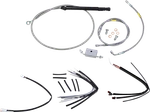 Burly Brand Handlebar Cable Brake Line Kit Ape 18 Inch Gorilla. Fixed Price $420.63.