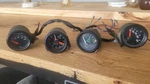 Bmw Airhead Motometer Gauge Set Clock Oil Voltage Dash R90 R100 R80 R75 R65. Fixed Price $550.00.