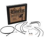 Burly Cable And Brake Line Kits Black 16IN. Gorilla Bars B30-1177. Fixed Price $345.87.