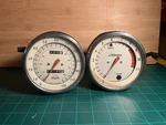 1979 Kawasaki KZ1000C2 Police Gauges Instrument Cluster Oem Pursuit Indicator. Fixed Price $300.00.