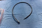 H-d Braided 34" Speedo Cable Frt. Wheel Drive 12MM Top Nut #36-2428. Fixed Price $14.00.
