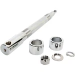 Drag Specialties 0214-0954 Chrome Front Axle Kit For 00-07 Harley Touring. Fixed Price $125.79.