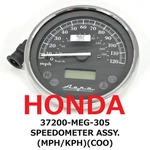 New Honda Genuine 2011-2023 VT750C Shadow Aero Speedometer Assy. 37200-MEG-305. Fixed Price $419.99.