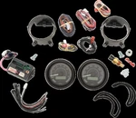 Dakota Digital MVX-8200-KG-K 2-GAUGE Kit Black/gray For 96-03 Flhtc Fltr. Fixed Price $899.06.