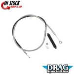 Drag Specialties 0652-1490 High-efficiency Braided Stainless Steel Clutch Cable. Fixed Price $102.77.