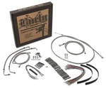 Burly Cable And Brake Line Kit S/s Braid 14IN Gorilla Bars Fltr 15-16 B30-1161. Fixed Price $383.99.