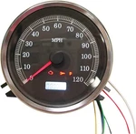 Speedometer Gauge Black Face For 5 Harley Heritage Softail Classic 99-03. Fixed Price $328.46.
