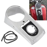 Chrome Dash Speedometer Housing For Harley Softail Deluxe Flstn Fat Boy Flstf. Fixed Price $77.86.