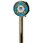 Pro Pad 9IN. Stainless Steel Flag With Topper Coast Guard POLE9-CGDT. Fixed Price $24.62.