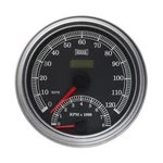 Rogue Mechanical Speedo/tach Motorcycle Gauge For 84-95 Harley Fl, Flt, Flst. Fixed Price $249.99.