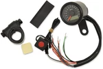 Drag Specialties Black Electronic Mph 1 7/8" Speedometer Fits Harley Davidson. Fixed Price $219.34.