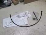 Harley-davidson Brakeline Upper 0-DEG 28.5IN Diamondback Black 1/2". Fixed Price $44.95.