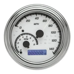 Dakota Digital White/gray MVX-2002 Series Analog Gauge System With Chrome.... Fixed Price $522.40.