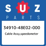 34910-48E02-000 Suzuki Cable Assy,speedometer 3491048E02000, New Genuine Oem Par. Fixed Price $97.73.