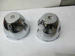 Emgo Brand Chrome Speedo & Tach Backing Cup Set For 73-80 Z1-KZ Models. Fixed Price $18.00.