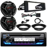 Jvc Marine Cd Receiver, 2X 6.5" 300W Speakers, 98-13 Harley Install Accessories. Fixed Price $356.99.