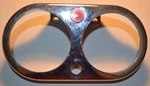 Harley Sportster Xlh Xlch Chrome Dual Gauge Bracket Housing Used. Fixed Price $40.00.