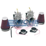 Honda CB350 CL350 CB360 Mikuni TM32 Flat Slide Carburetor Kit W/ Cables. Fixed Price $499.50.