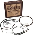 Burly Handlebar Cable/line Kit For 18" Ape Hangers Black #B30-1018. Fixed Price $218.89.