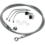 Drag Specialties Standard Length Rear Stainless Steel Brake Line Kit 1204-2743. Fixed Price $50.35.