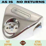 1999-2006 Harley-davidson Road King Flhrc Handlebar Clamp Cover Has Damage. Fixed Price $99.98.