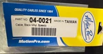 Motion Pro 04-0021 Black Vinyl Speedometer Cable. Fixed Price $10.99.