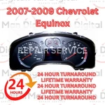 2007-2009 Chevrolet Equinox Speedometer Instrument Cluster GAUGE,24HR Turnaround. Fixed Price $116.55.