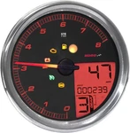 Koso Chrome Electronic Speedometer Tachometer For Harley Softail Deuce 04-07. Fixed Price $505.29.