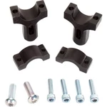 Moose Black Aluminum Inner Handguard Mount Clamp 1/8" Bar (0635-1032). Fixed Price $32.72.