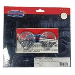 Kuryakyn 3785 Twin Ring 2 Inch Gauge Bezel For Harley Davidson. Fixed Price $8.49.