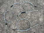 Honda CL350K CL250K Throttle Brake Speedometer Clutch Tachometer Cable Grey Set. Fixed Price $68.72.