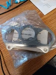 00-UP Harley Triple Gauge Chrome Bracket 1.5" Fxstb Flstc Flstf. Fixed Price $19.99.