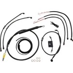 Cable Kit Complete 19" Ape Hanger Handlebars Midnight LA-8157KT2-19M. Fixed Price $207.62.