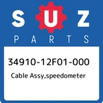 34910-12F01-000 Suzuki Cable Assy,speedometer 3491012F01000, New Genuine Oem Par. Fixed Price $40.36.