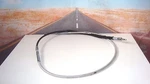Clutch Cable Braided Bright Chromite Ii Magnum 65" Fits Harley Flh Flt Xl A3. Fixed Price $45.60.
