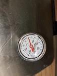 Marshall 60PSI Oil Pressure Gauge Big Twin Evolution White Face Years. Fixed Price $44.95.