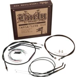 Burly Brand Complete Black Vinyl Handlebar Cable/brake Line Kit For 16" B30-1014. Fixed Price $215.01.