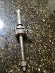 1985 Honda VF1100 V65 Magna Motorcycle Front Wheel Speedmeter Unit & Axle. Fixed Price $10.00.
