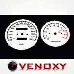 Bmw R1100 Rt Mph Replacement Instrument Cluster White Gauge Faces. Fixed Price $44.99.