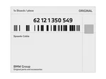 Genuine Bmw Speedo Cable 62-12-1-350-549 New. Fixed Price $95.88.