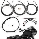 Harley 2021-23 Road Glide Choppers Handlebar Cable Kit Black. Fixed Price $155.00.