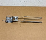 Yamaha DT250 DT400 Cable Holder / Guide Assembly Good Chrome 498-23318-01-00. Fixed Price $60.00.