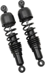 Drag Specialties Replacement Shock Absorbers 12" Black Steel Monotube 1310-1305. Fixed Price $339.95.