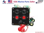 Yamaha Outboard Twin Dual Engine Command Link Ignition Switch Panel 6X6-82570-11. Fixed Price $175.99.