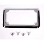Cycle Visions Beveled License Plate Frame CV-4615. Fixed Price $28.88.